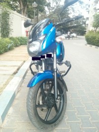 Black & Blue Bajaj Pulsar 150 DTSi