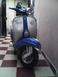 Blue & Silver Bajaj Priya