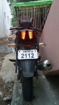 Black Bajaj Pulsar 220 DTSi