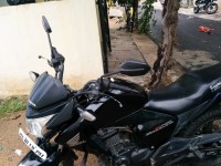 Black Honda Unicorn Dazzler