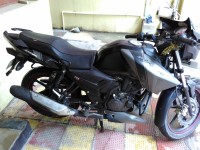 Grey TVS Apache RTR 160