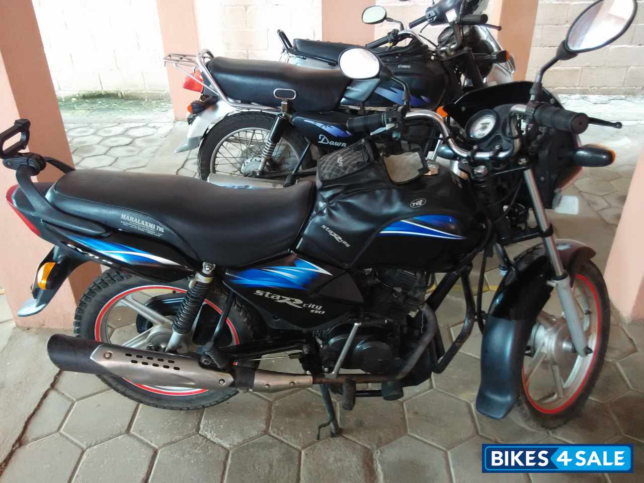 Used 2010 model TVS Star City 110 for sale in Chennai. ID 122436. Blue ...