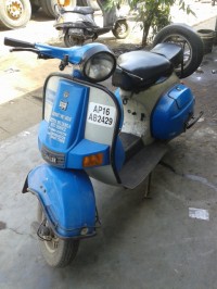 White Bajaj Chetak