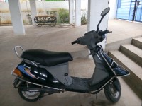 Black TVS Scooty ES