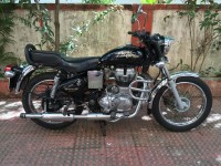 Black Royal Enfield Bullet Electra