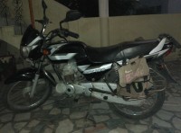 Black Bajaj CT 100