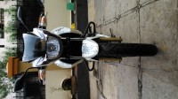 White TVS Apache RTR 180 ABS