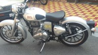 Silver Royal Enfield Classic 350