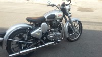 Silver Royal Enfield Classic 350