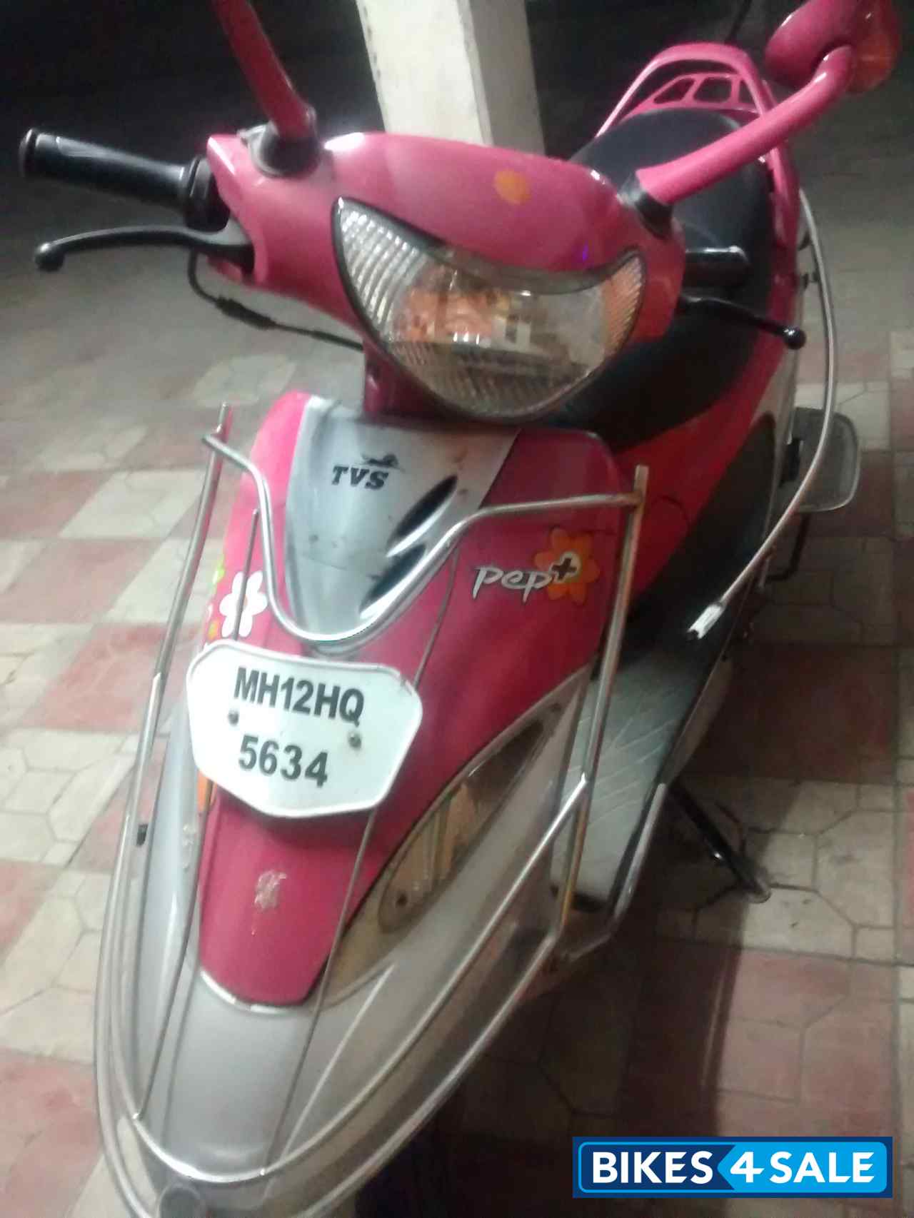 Tvs scooty pep clearance plus pink