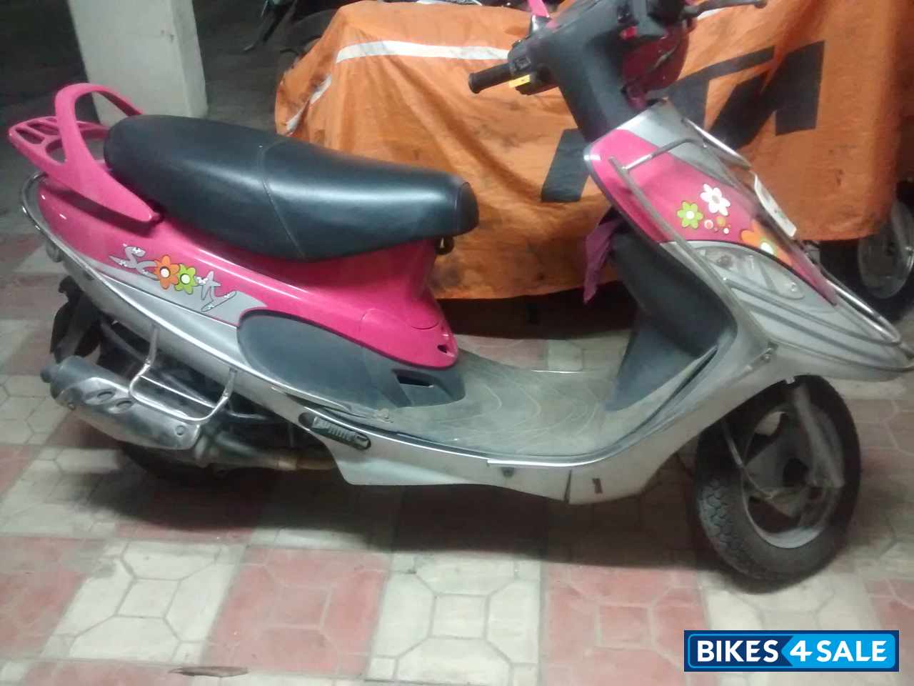 Pink TVS Scooty Pep Plus Pink TVS Scooty Pep Plus