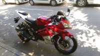 Red & White Yamaha YZF R15 V2