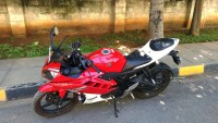 Red & White Yamaha YZF R15 V2