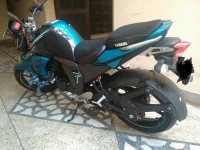 Black & Blue Yamaha FZ-S FI V2