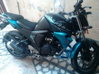 Black & Blue Yamaha FZ-S FI V2