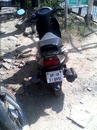 Red And Black Honda Dio