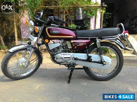 Used 1989 model Yamaha RX 100 for sale in Chennai. ID 124717. Silver ...