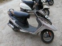 Black TVS Scooty Pep Plus