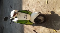 Green White Honda Activa