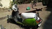 Green White Honda Activa