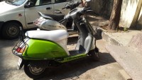 Green White Honda Activa