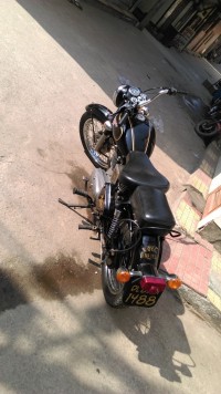 Black Royal Enfield Vintage Bullet