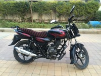 Black And Red Bajaj Discover DTSi 125