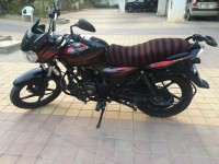 Black And Red Bajaj Discover DTSi 125