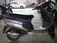 Purple TVS Scooty Pep Plus