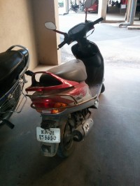 Red TVS Scooty Pep Plus