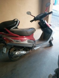 Red TVS Scooty Pep Plus