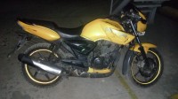 Yellow TVS Apache RTR 180