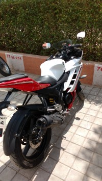Red And White Yamaha YZF R15 V2