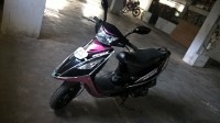 Black And Pink TVS Scooty Streak