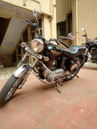 Magic Black Royal Enfield Bullet Electra 5S