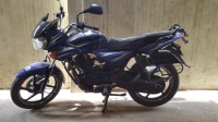 Blue Bajaj Discover DTSi 135