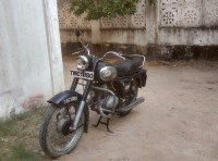 Black Royal Enfield Crusader