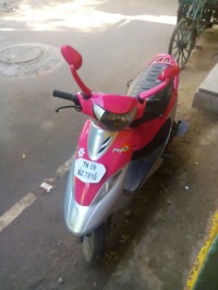 Pink TVS Scooty Pep Plus