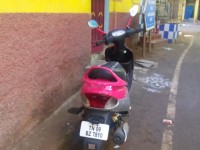 Pink TVS Scooty Pep Plus