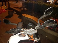 White Black Orange With Red KTM Duke 390