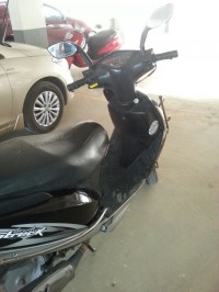 Black TVS Scooty Streak