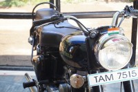 Black Royal Enfield Vintage Bullet