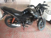 Black Honda CB Twister