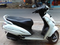 White Honda Activa 3G