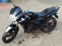 Black TVS Apache RTR 160