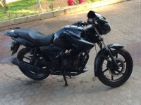 Black TVS Apache RTR 160