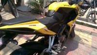 Yellow Bajaj Pulsar RS 200