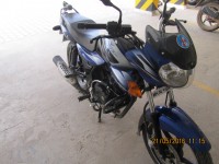 Blue Bajaj Discover DTSi 135