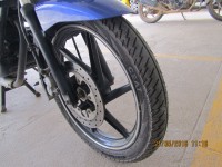 Blue Bajaj Discover DTSi 135