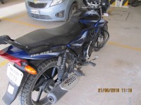 Blue Bajaj Discover DTSi 135